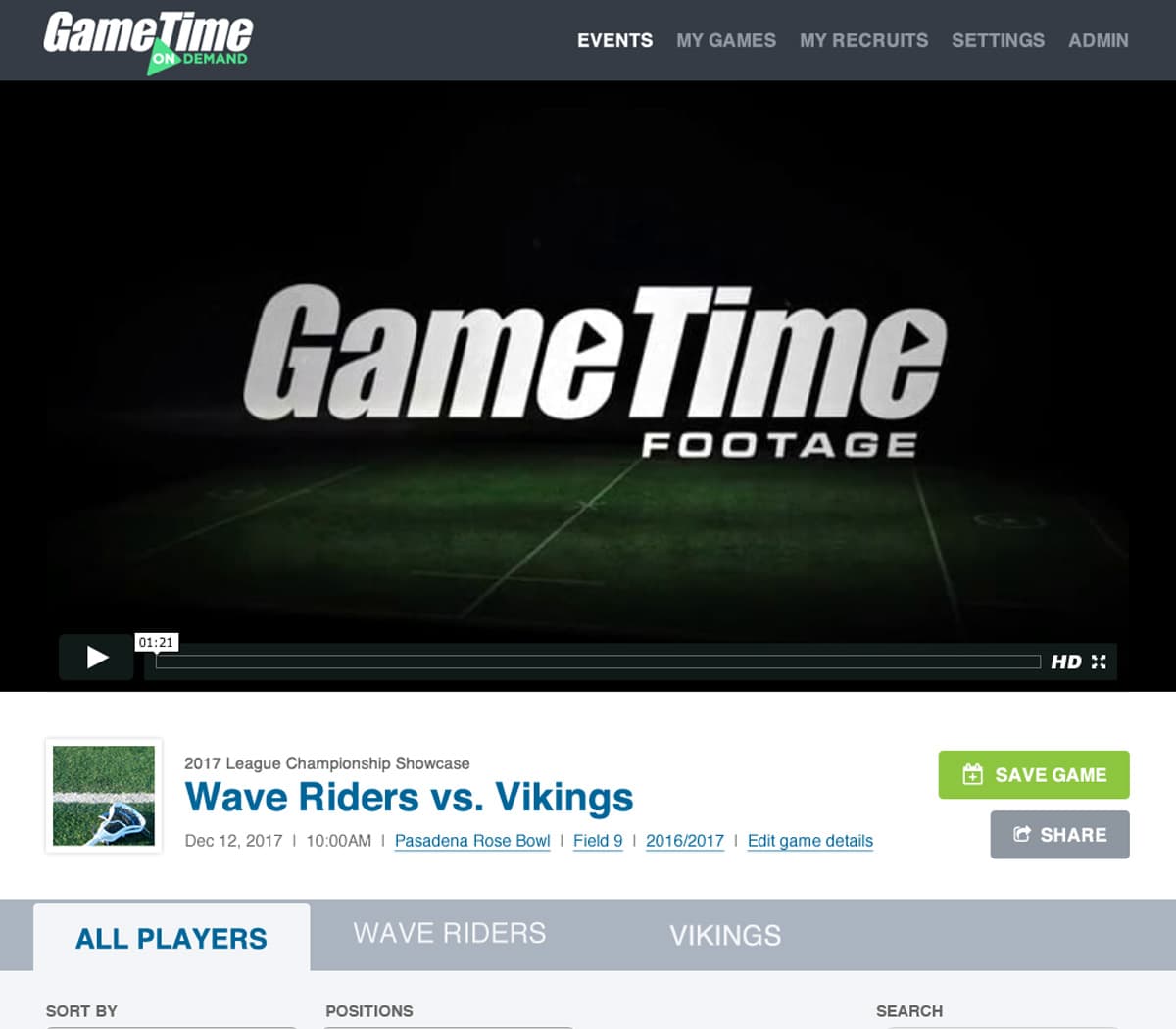 Game Time on Demand