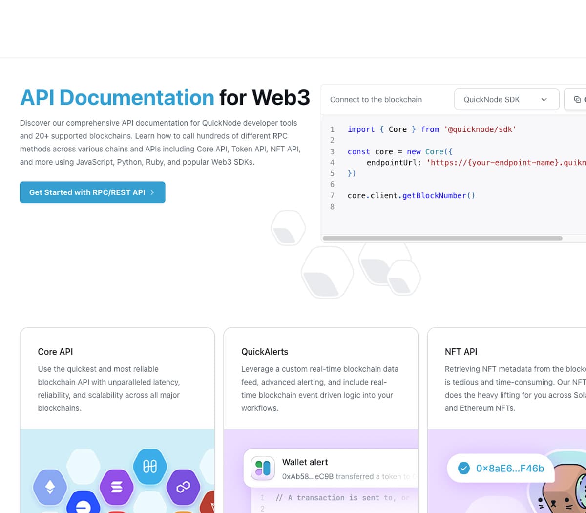 API Documentation for Web3